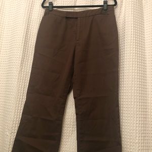 LAUREN Ralph Lauren Womens Brown chino pant Sz 10